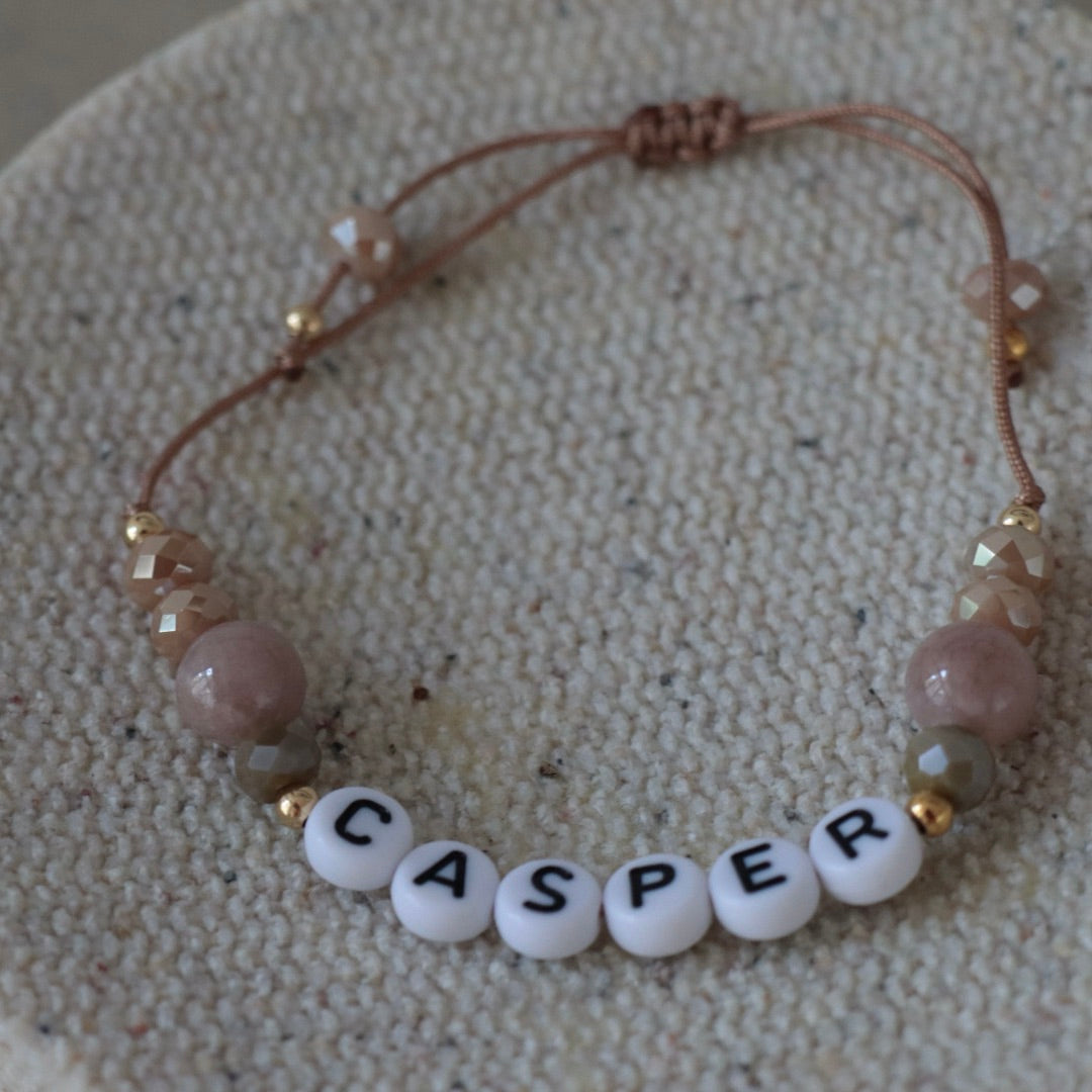 Customizable Facette Bracelet (beige)