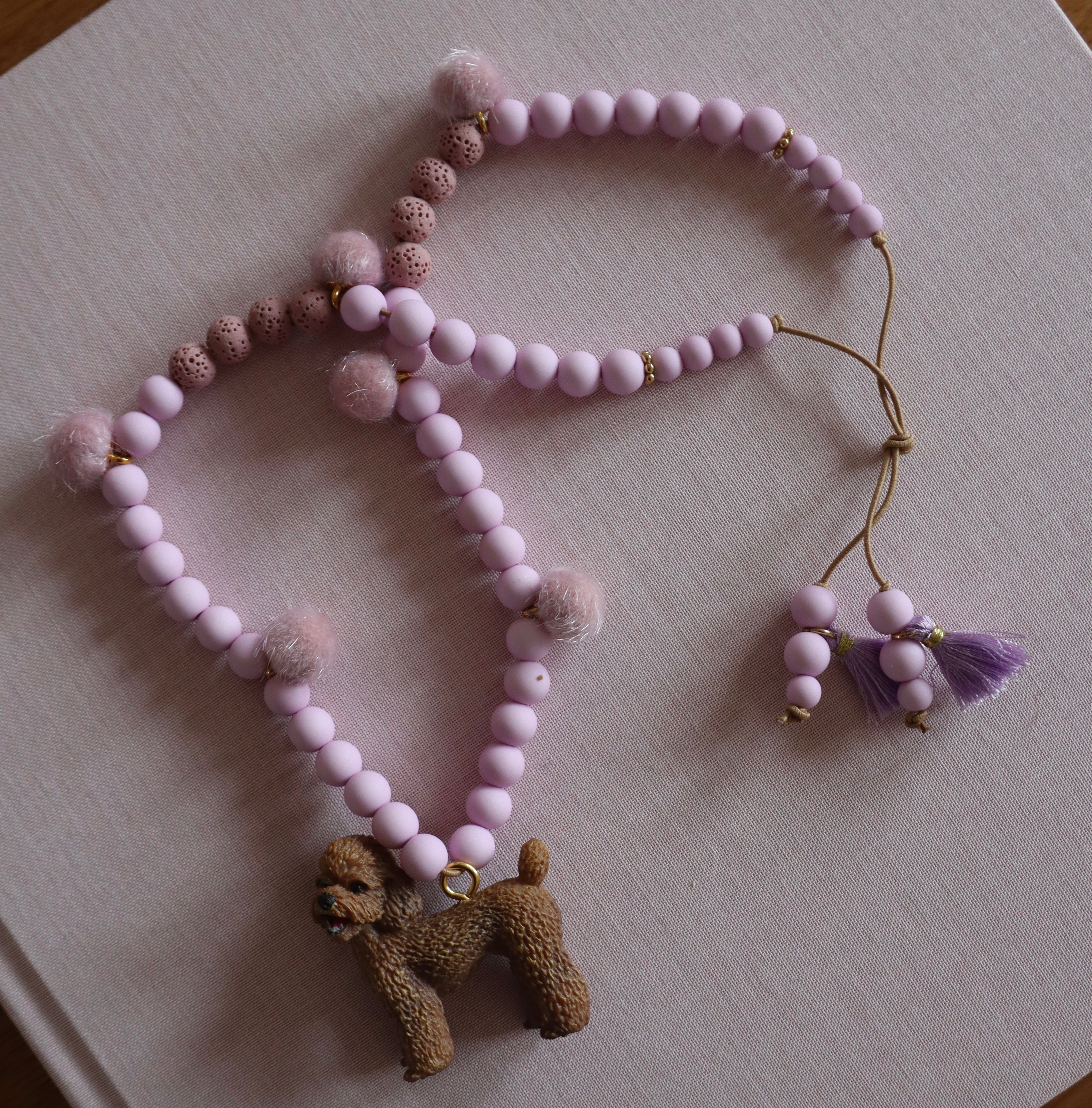 Aromatherapie Kinderkette "Pudel Poppy"