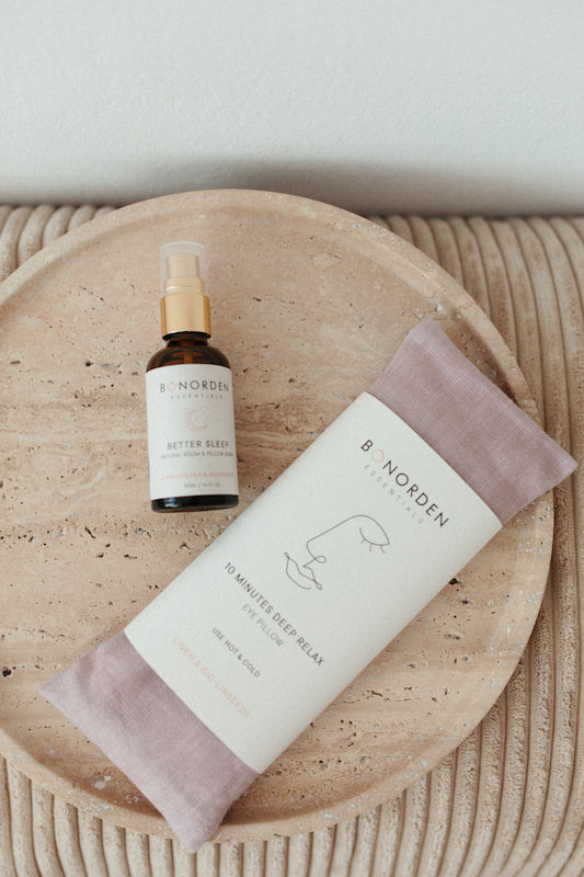 Akupressur Augenkissen Set (rosé)