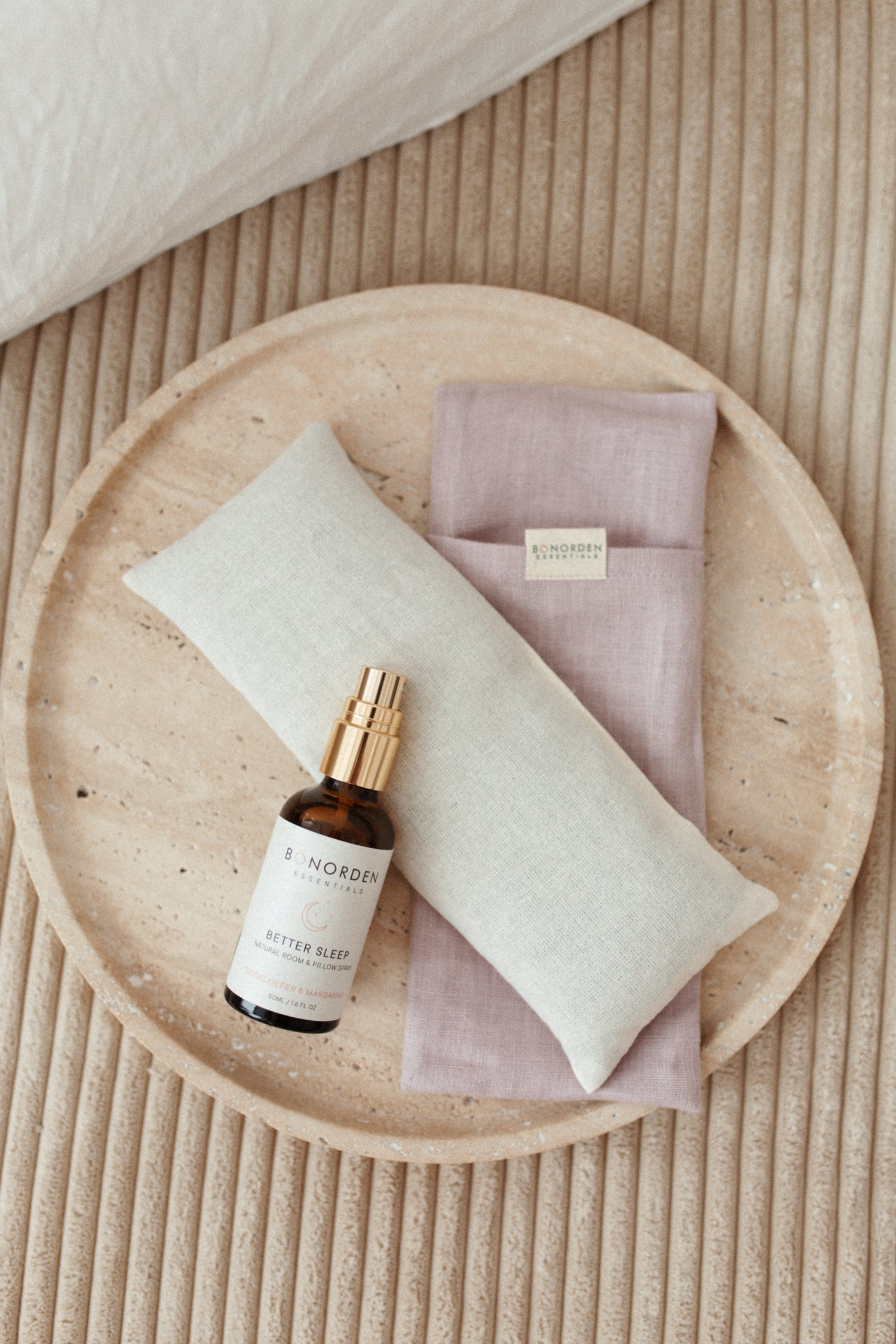 Akupressur Augenkissen Set (rosé)