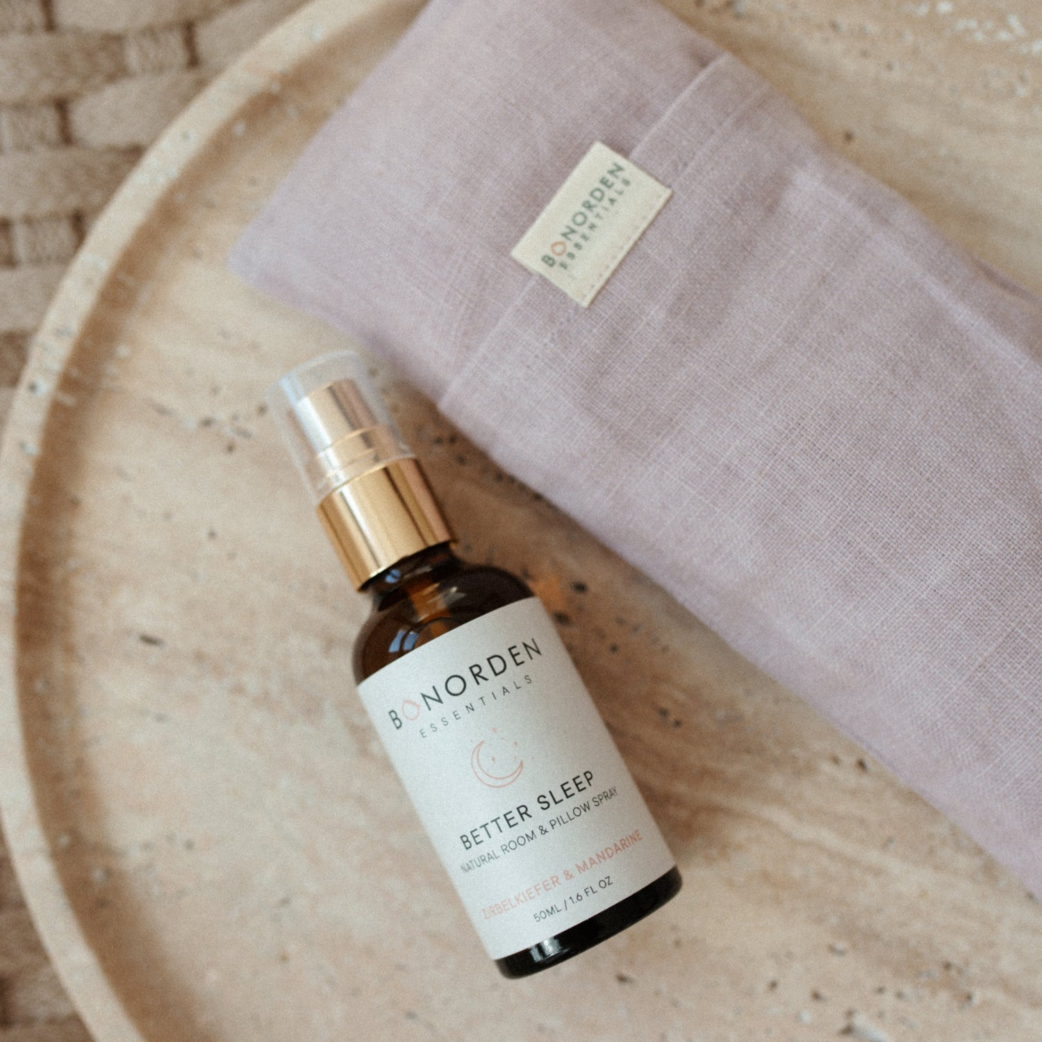 Akupressur Augenkissen Set (rosé)