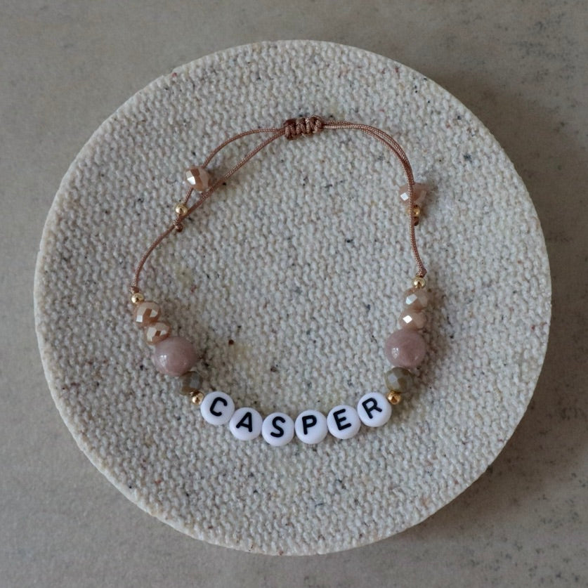 Customizable Facette Bracelet (beige)