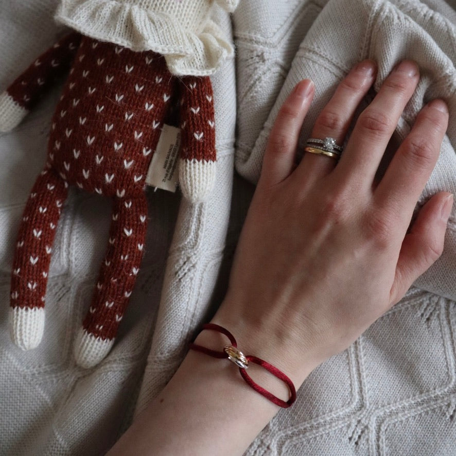 Passion Bracelet - Bordeaux Red